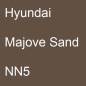 Preview: Hyundai, Majove Sand, NN5.